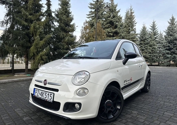 Fiat 500 cena 29900 przebieg: 135000, rok produkcji 2013 z Poznań małe 631